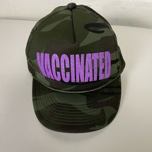 Glitter (Vaccinated) Women’s Camo Hat One Size